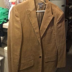 Tan courdiroy blazer